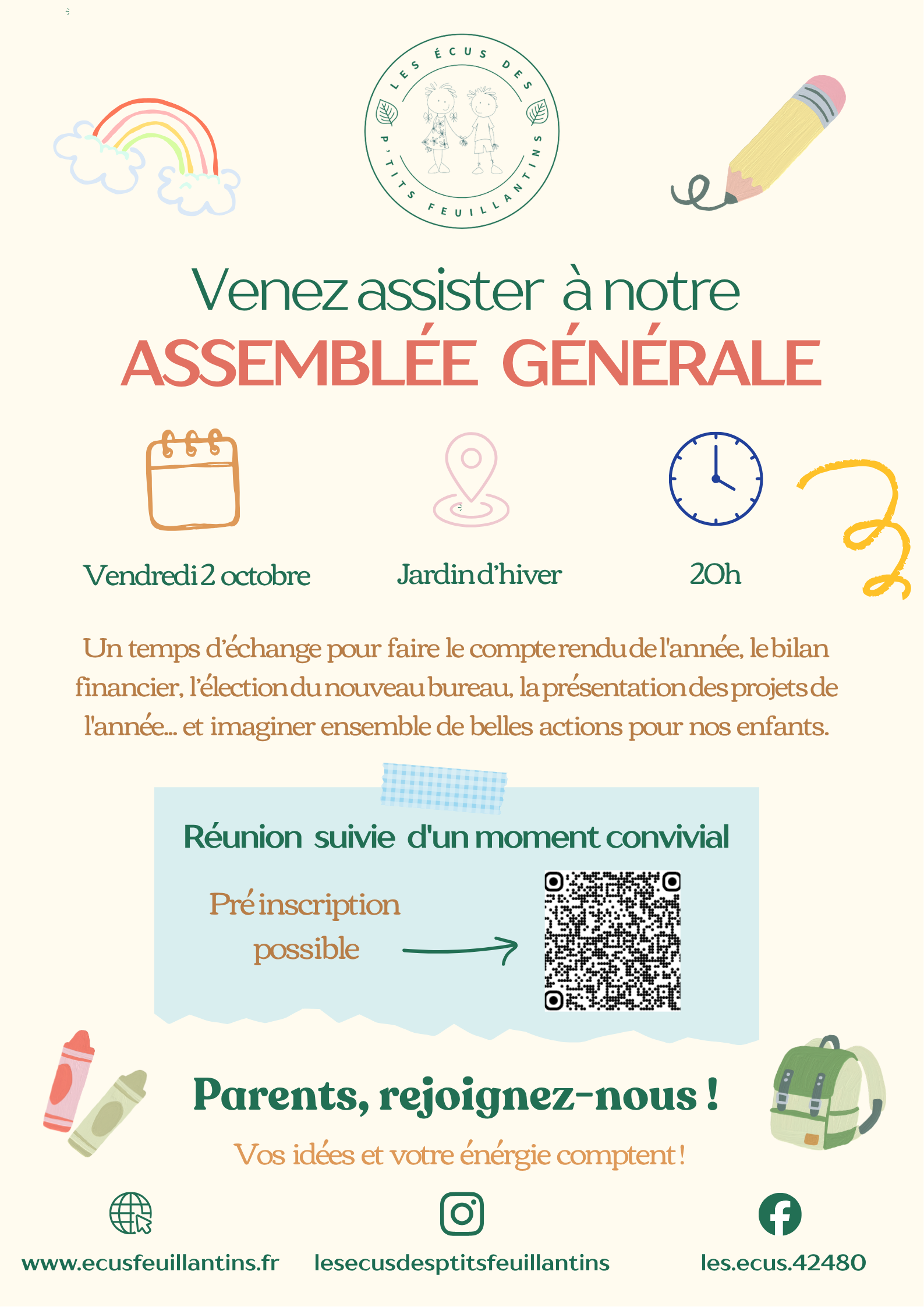 Affiche Assemblée générale 